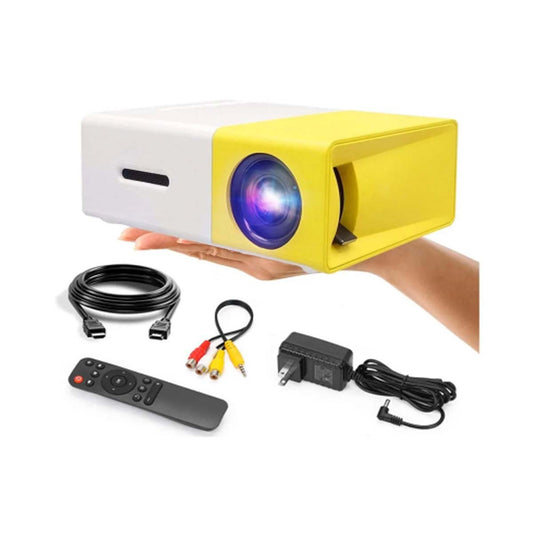 PROYECTOR PORTATIL LED AMARILLO